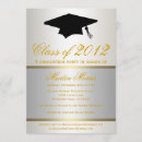 Search for silver graduation invitations Gold