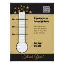 Search for fundraising posters Thermometer