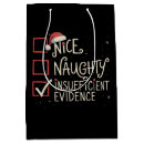 Search for naughty santa gift bags Xmas