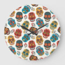 Search for day of the dead clocks Skull