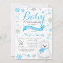 Search for baby its cold outside invitations Snowflake