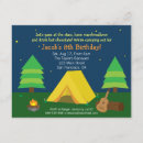 Search for backyard sleepover invitations Camping