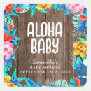 Search for hawaiian luau stickers Tropical baby shower