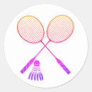 Search for badminton player stickers Racket