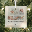 Search for birth announcement christmas tree decorations Modern