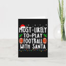 Search for football christmas cards Snow