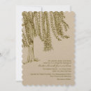 Search for willow tree wedding invitations Rustic