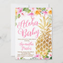 Search for hula baby shower invitations Tropical
