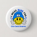 Search for colon cancer badges Awareness month