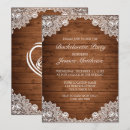 Search for lace hen party invitations Bridal