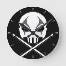 Search for heavy metal clocks Rock