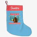 Search for bigfoot christmas stockings Santa
