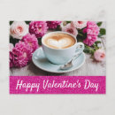 Search for cappuccino postcards Heart
