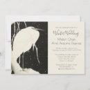 Search for snow wedding invitations White