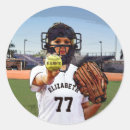 Search for softball player stickers Catcher