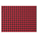 Search for red and black plaid tablecloths Pattern