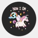 Search for 3 year old girl stickers Unicorn