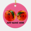 Search for georgia peach christmas tree decorations Fruit