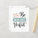 Search for perfection postcards Inspirational