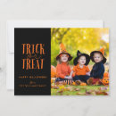 Search for pumpkin halloween cards trick or treat