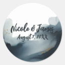 Search for watercolor blue wedding stickers Nautical