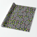 Search for tennis racket wrapping paper Green
