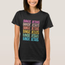 Search for rainbow letters tshirts Jesus