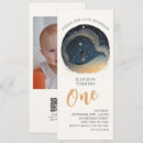 Search for star 1st birthday invitations Watercolor