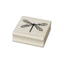 Search for dragonflies rubber stamps Black and white