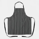 Search for pinstripe aprons Black