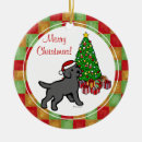 Search for black lab puppy christmas tree decorations Cute