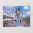 Search for lonely wolf postcards Wolves