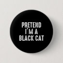 Search for halloween cat badges Magic moon