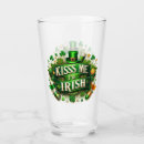 Search for irish beer glasses Kiss me i'm irish