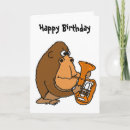 Search for funny gorilla birthday cards Cute
