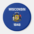 Search for wisconsin magnets Wisconsin state flag