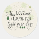 Search for irish blessing stickers Clover