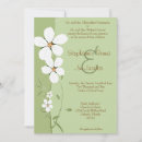 Search for dogwood wedding invitations Green