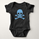Search for skull and crossbones baby clothes Halloween