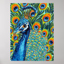 Search for peacock decor posters Feathers