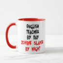 Search for english teacher joke mugs Quote