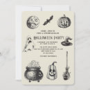 Search for black cat halloween invitations Spooky