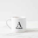 Search for initials mugs simple