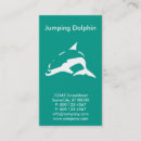 Search for dolphin business cards Marine life