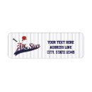 Search for baseball labels Typography