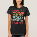 Search for shattered clothing Woman