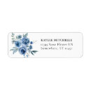 Search for monogram floral return address labels Modern