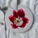 Search for red tulips badges White