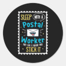 Search for postal worker stickers Postman