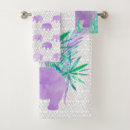 Search for elephant bath towels Watercolor